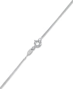 Load image into Gallery viewer, Sterling Silver_Amber Rosa™ Genuine Multi Color Amber Cat Sitting on a Crescent Moon, 18&quot;_I_Heart_1
