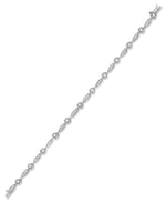 Load image into Gallery viewer, Platinum Tone_CT. T.W. Simulated Diamond I Hearts Tennis Bracelet , 7.5&quot;_I_Heart_1
