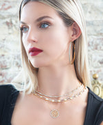 Load image into Gallery viewer, Yellow Gold_Diamond Fascination® 14K Yellow Gold Diamond Accent Love Necklace 18&quot; - iHeart Jewels_I_Heart_1

