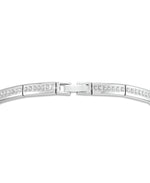 Load image into Gallery viewer, Platinum over Sterling Silver_Diamond Fascination® Diamond Accent Sterling Silver Bold Line Bracelet - iHeart Jewels_I_Heart_2
