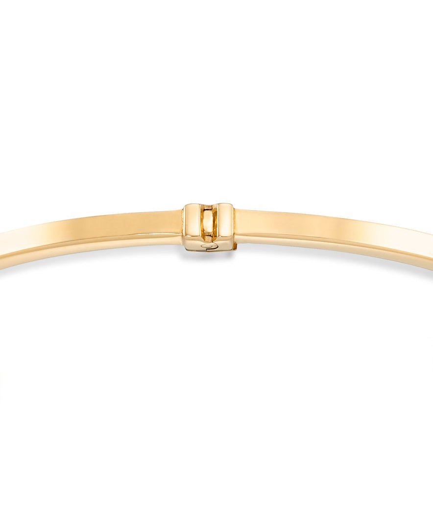 18K Yellow Gold over Sterling Silver_Diamond Fascination® Diamond Accent Sterling Silver Bypass Hinged Bangle Bracelet - iHeart Jewels_I_Heart_1