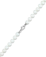 Load image into Gallery viewer, Platinum over Sterling Silver_Diamond Fascination® Diamond Accent Sterling Silver Heart Genuine Cultured Pearl Strand Necklace - iHeart Jewels_I_Heart_2
