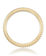 Load image into Gallery viewer, Yellow Gold_Gold Luxe® 14K Yellow Gold Bold Twist Slip on Bangle. Dent Resistant, Infused with Nano Diamond Resin Core®. Average Wrist Size. - iHeart Jewels_I_Heart_1
